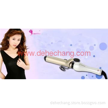 Styling your hair, curling the hair with irons
